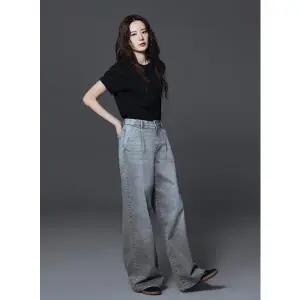 [폴햄](타임스퀘어점리빙관)여성) 쿨링 컴포드 슈퍼와이드핏 데님 팬츠 PHG2DP2034