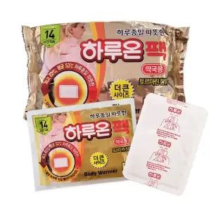 하루온팩 10매 대형 붙이는 핫팩