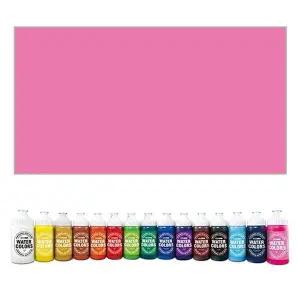 종이나라 비비드 수채화물감 220ml 분홍 (1개입)