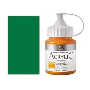 신한 아크릴물감 250ml D NO.599 카드뮴 그린 (1개입)