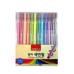 (동아) 샤프식색연필 12색 (12개입)