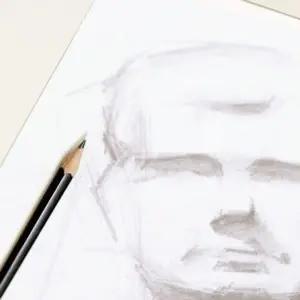 스케치 도화지 100매 A3 미색 미술용지 켄트지