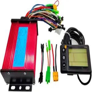 청샤오 전기 자전거 컨트롤러 스쿠터 36V-72V 브러시리스 모터 LCD 디스플레이 450W-600W 범용 전압