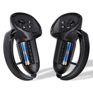 슈퍼어스 업그레이드 컨트롤러 그립 커버 메타 스트랩 3용 너클 퀘스트 액세서리 배터리 호환됨 3S 그립 프로텍터와 개방 올실리콘 퀘스트