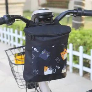 자전거 스쿠터 행거 가방 유모차 소품 수납 포켓 주머니