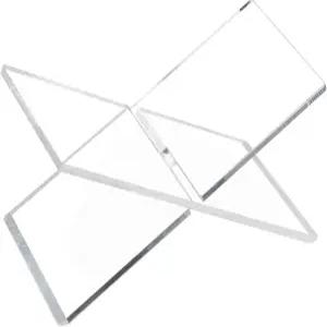 아크릴 책꽂이 주방 카운터용 요리책꽂이 가정용 성경책꽂이 핸즈프리 독서용 클리어