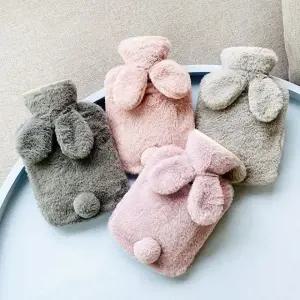 핫팩 물주머니 토끼 극세사 온찜질팩 배찜질 보온팩