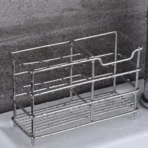 치약 칫솔꽂이 욕실 거치대 6구 스텐 홀더 정리대