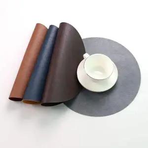 [알티피아]원형 식탁 매트 2p 오염방지 패드 식탁보 티코스터