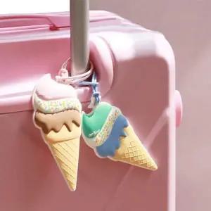 캐리어 아이스크림 네임택 2종세트 가방 이름표 여행 네임태그