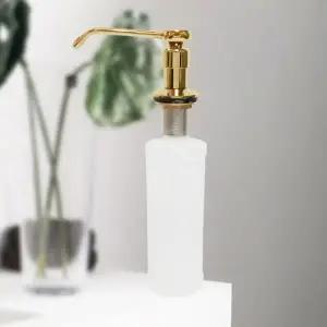 세제통 매립형 골드 주방 싱크대 액체 세제 디스펜서