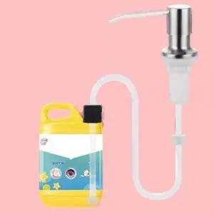 주방세제 디스펜서 스테인리스 세제통 펌프 용기