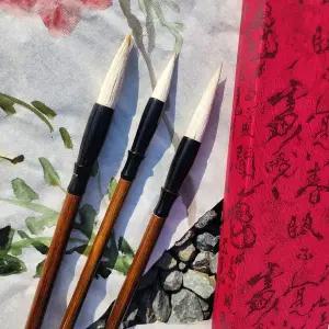 서예 연필 세트 초보용 붓 3종 서예용 도구 쌍가닥 set