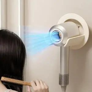 드라이기 거치대 욕실 수납 홀더 무타공 걸이