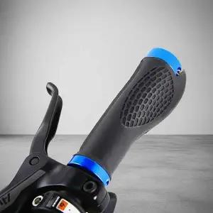 자전거 핸들바 미끄럼방지 고무 그립 2세트 인체공학 손잡이 커버