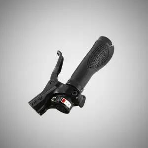 인체공학 자전거 손잡이 2세트 미끄럼방지 핸들바 그립 락링형