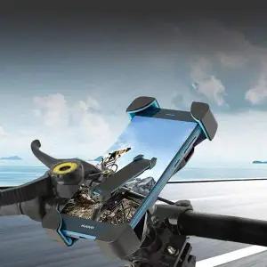 360도 회전 라이딩 폰 거치대 오토바이 핸드폰 자전거 받침대 홀더