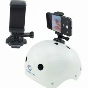 사이클 스마트폰 헬멧용 라이딩 자전거 헬멧 오토바이 거치대