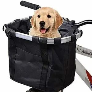 대용량 자전거 바구니 탈부착 자전거 앞 바구니 강아지 수납 쇼핑