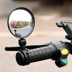 볼록 백미러 후방 핸들 사이드 회전 자전거 원형 미러