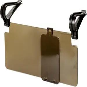 DUSCOKE 안티 글레어 카 선바이저 익스텐더 주야간 편광 카바이저 2개 안전 운전 선쉐이드 대즐 차단기 눈