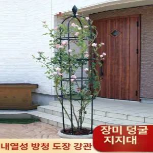 프리미엄 정원용 넝굴 장미 기둥 아치 철제 대형 지지대 두꺼운 넝쿨식물