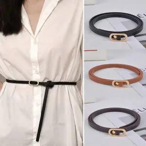 여성 정장 원피스 자켓 셔츠 포인트 패션 얇은 벨트
