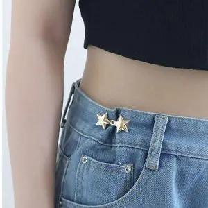 3컬러 NO수선 허리조절클립 바지 사이즈조절 별 클립