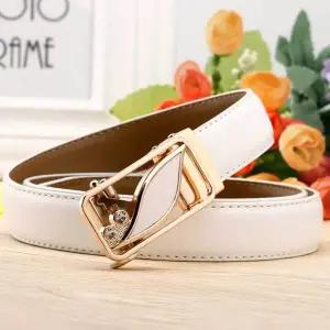 골드 화이트 여성 벨트 여자벨트소가죽 자동벨트
