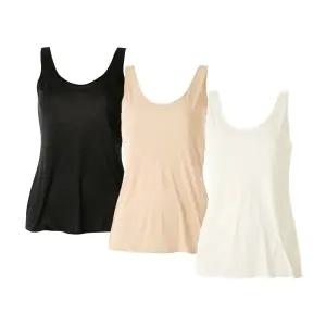 [롯데백화점]비너스 3종택1 슬립 실크감촉 정전기 비침방지 데이웨어 런닝 [VDW5002R]