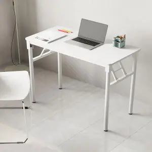 [아트박스]/가구느낌 영접이식책상 900x600 간이 철제 테이블