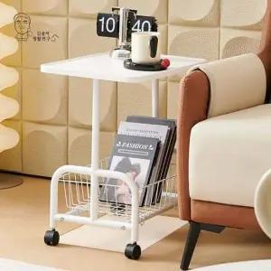 이동식 사이드테이블 쇼파 수납 테이블 간이 보조 협탁 거실협탁 침실협탁 보조테이블 진열대