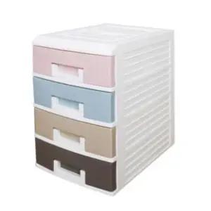 수납장 파스텔 수납박스(소) 4단