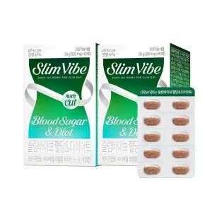 [NS홈쇼핑]빙그레 바이브 혈당 체지방감소 녹차카테킨 60정 2개[35681142]