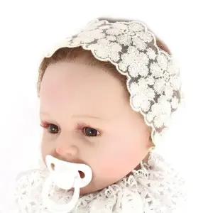 [아랑로랑] 루나 와이드 컬칩 보넷 아기헤어밴드