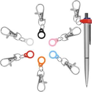 6PCS 접이식 펜 홀더 배지 릴용 클립 랜야드용 완벽한 간호사용 엑스레이 마커