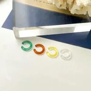 아크릴 이어커프 귀찌 패션 악세서리 매트피니시 유니