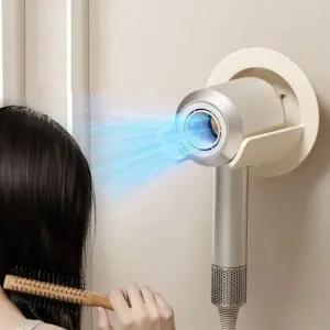 헤어 드라이기 거치대 욕실 수납 홀더 무타공 정리대