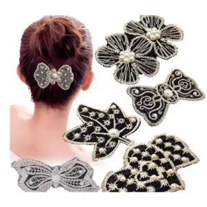 TBZ 찍찍이 헤어 밴드 핀 고정 흘러내림 방지 패드