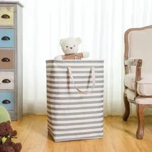 세탁 바구니 빨래 수납함 72L 접이식 분리 수거함