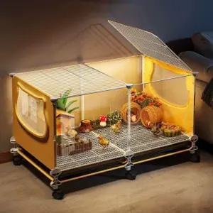 메추리 사육장 병아리 육추기 케이지 가정용 미니 새장 항온 앵무새 조류 펜스