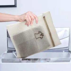 세탁망 빨래망 속옷 아기 이중 자수 M 고급 이중망 의