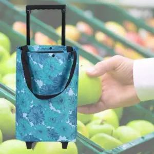 대용량 캐리어 손수레 시장 장바구니 접이식 쇼핑카트