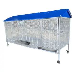 대형 닭장 시골 마당 방목 양계장 이동식 케이지 조류 울타리 병아리 실외 사육장 키우기