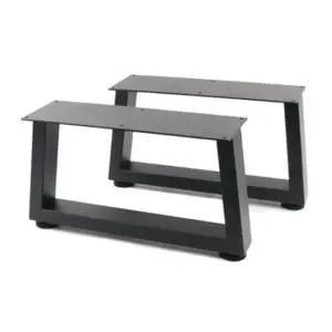 책상다리 철제 좌탁다리 사다리형 2개1조 400X250X450