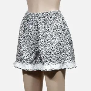 3부 레이스 파자마 여성실내복 집반바지 홈바지 (HSJ-WFJ2AEN)