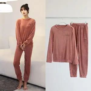 극세사 수면 잠옷 세트 7컬러 HH-S01 (HSJ-W7996D4)