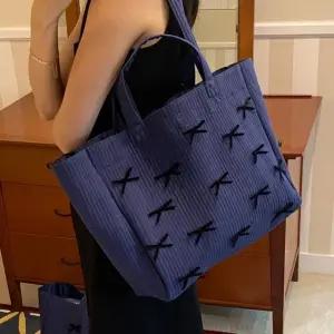 여성 봄 가을 리본 코튼 M 미디엄백 여행가방 토트백 쇼퍼백 숄더백 BG0002S 코디