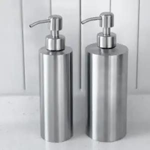 핸드워시 디스펜서 주방 세제통 욕실 샴푸 스텐 용기