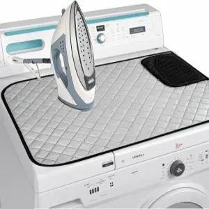 마그네틱 다림질 매트 - 테이블 상판 가정 세탁 여행 사무실 RV용 휴대용 보드